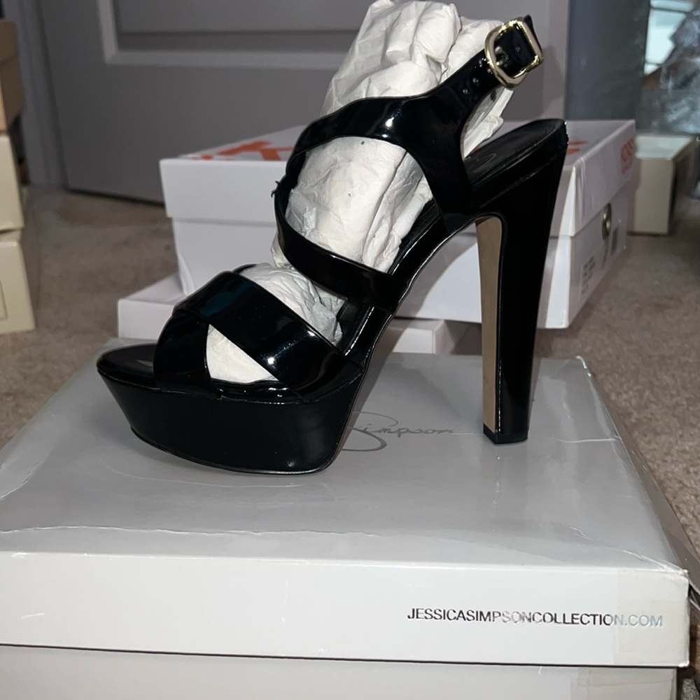 Black offcie   heels